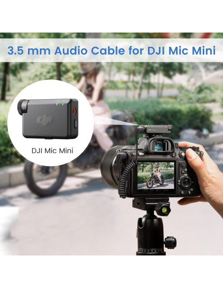 Paquete de 2 Cables de Micrófono 3.5mm Weishan Espiral