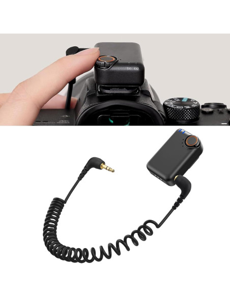 Paquete de 2 Cables de Micrófono 3.5mm Weishan Espiral