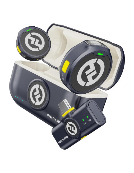 Micrófono Lavalier Inalámbrico Hollyland Lark M2 Tipo-C