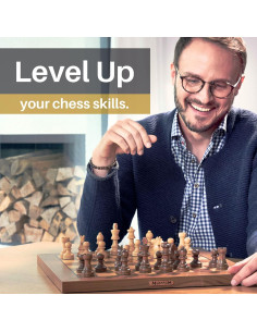 Juego de Ajedrez Electrónico Millennium M828 - Tablero 40cm 2