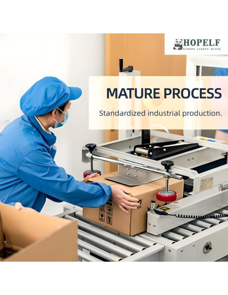 Palillos Reutilizables de Bambú HOPELF 24.13 cm 5 Pares