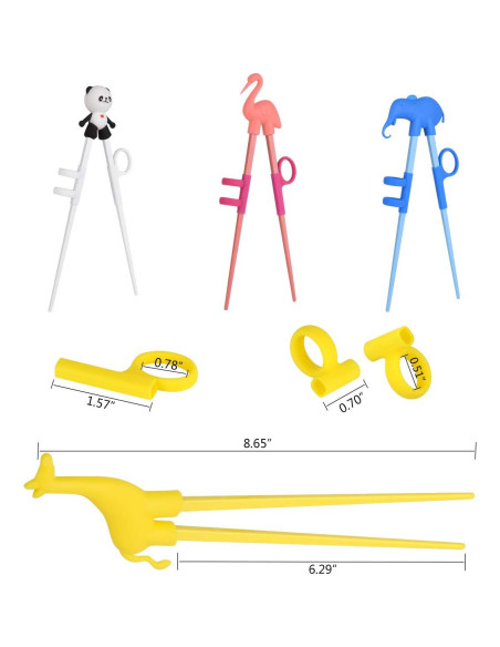 Palillos de Entrenamiento para Niños Greenleaf 4 Piezas