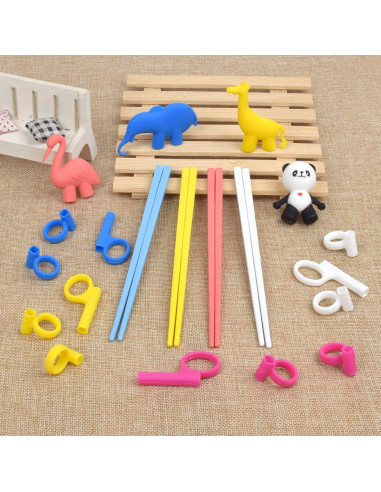 Palillos de Entrenamiento para Niños Greenleaf 4 Piezas