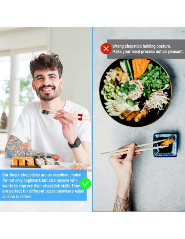 Kit de Entrenamiento para Palillos Canumer 30 Piezas