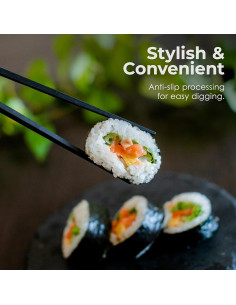 Palillos de Resina Himawaridou 23 cm Hechos en Japón 2