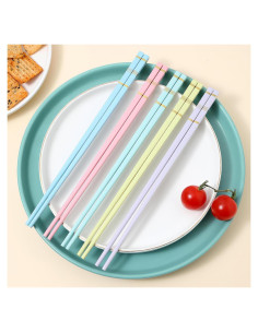 Palillos Reutilizables de Fibra de Vidrio ITXIYC 24 cm Antideslizantes