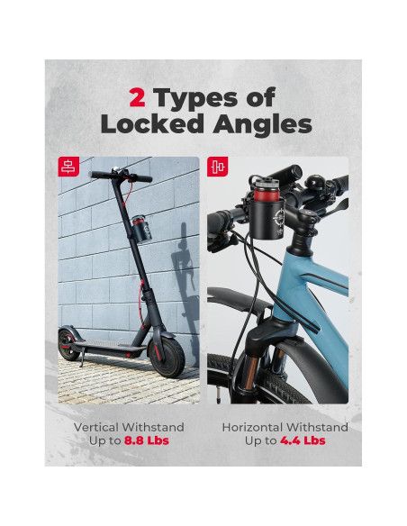 Soporte para Taza KEMIMOTO para Motocicleta y ATV 32oz