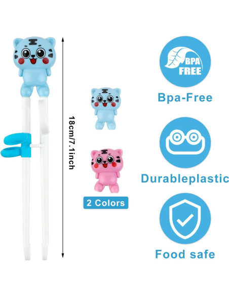 Palillos de Entrenamiento Abeillo para Principiantes 18 cm