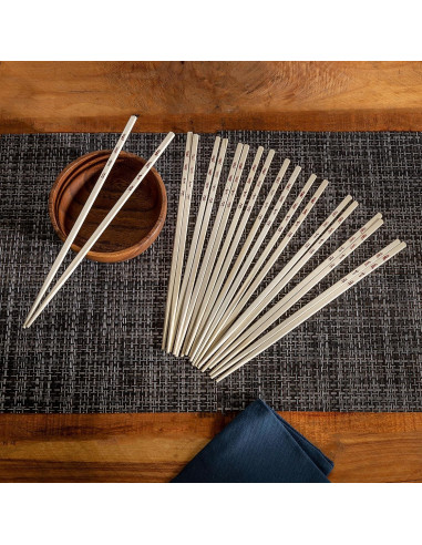 Juego de Palillos de Bambú Reutilizables Joyce Chen 10 Pares