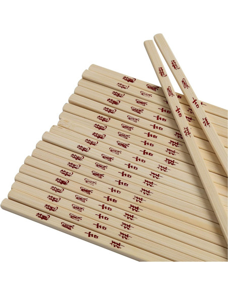 Juego de Palillos de Bambú Reutilizables Joyce Chen 10 Pares