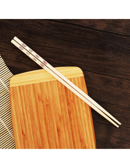 Juego de Palillos de Bambú Reutilizables Joyce Chen 10 Pares