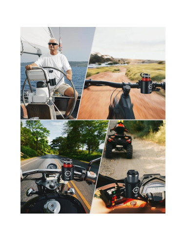 Soporte para Taza KEMIMOTO para Motocicleta y ATV 32oz