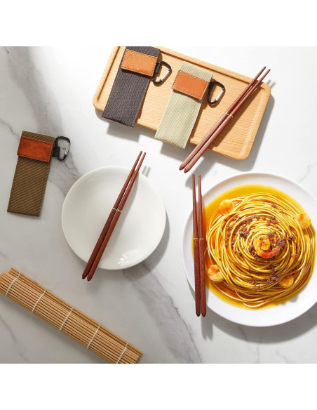 Palillos de Madera Plegables Cunhill 20.5 cm Reutilizables