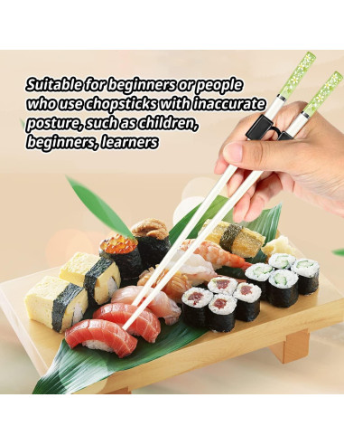 7 Pares de Palillos Reutilizables de Entrenamiento LYART