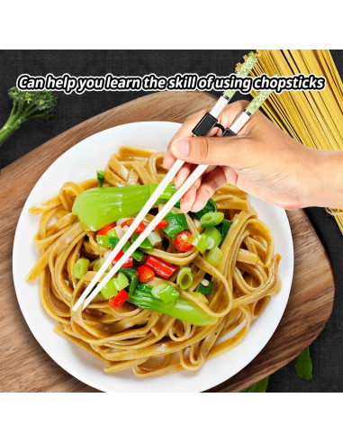 7 Pares de Palillos Reutilizables de Entrenamiento LYART