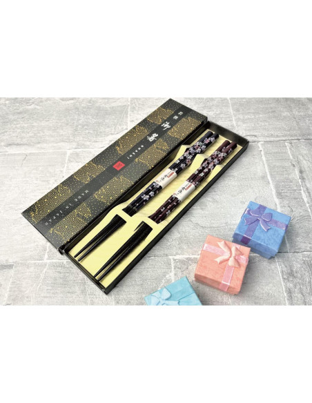 Palillos Japoneses Premium Terra 23 cm Set 2pcs Lacados