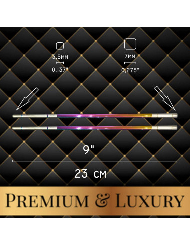 Palillos Reutilizables Albino Monkey - 5 Pares 22,86 cm