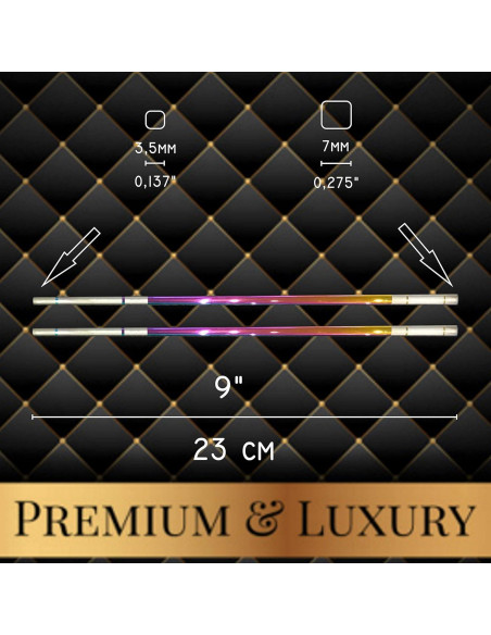 Palillos Reutilizables Albino Monkey - 5 Pares 22,86 cm
