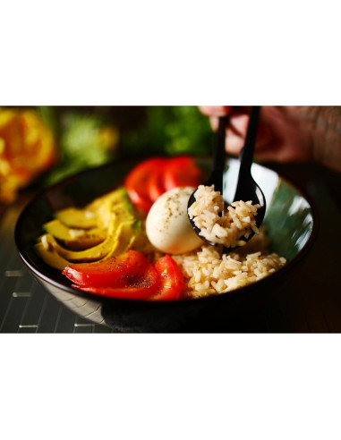 Palillos bidireccionales Spinthira con cuchara y bolsa 2024