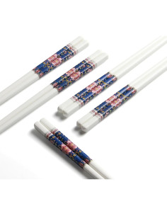 Palillos Reutilizables IQCWOOD Cerámica 24 cm Estilo Clásico 2