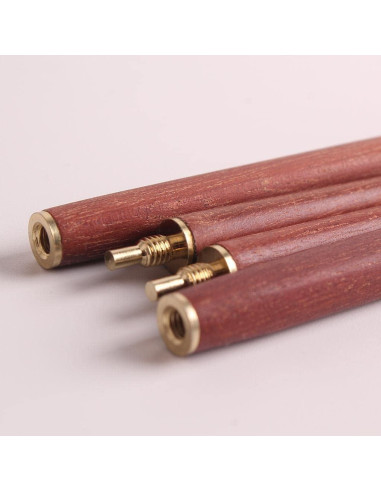 Juego de Palillos Plegables Menolana - Madera Rosa 21 cm