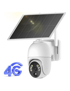 Cámara de Seguridad 4G LTE Oculview Solar 2K HD Exterior