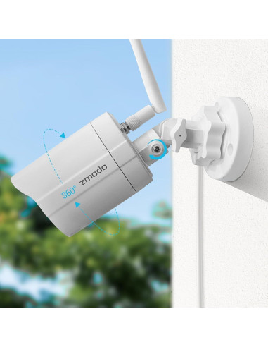 Cámara de Seguridad Zmodo 1080p WiFi Exterior IP65