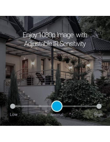 Cámara de Seguridad Zmodo 1080p WiFi Exterior IP65