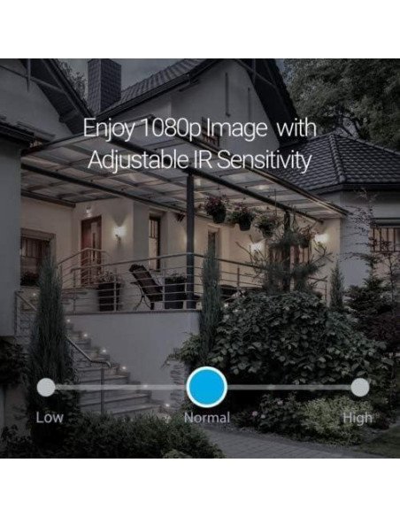 Cámara de Seguridad Zmodo 1080p WiFi Exterior IP65