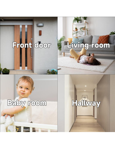 4 Cámaras de Seguridad Inalámbricas RICHCHO 2K Solar IP65