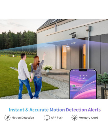 Cámara de Seguridad Solar SOLIOM S600 4G LTE 1080p Exterior