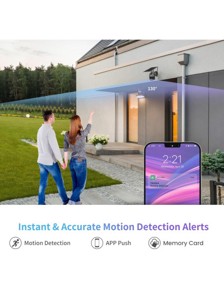 Cámara de Seguridad Solar SOLIOM S600 4G LTE 1080p Exterior