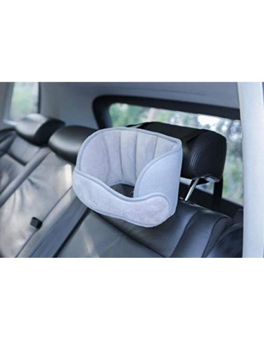 Soporte de Cabeza para Asiento de Auto Infantil Gris - Ajustable