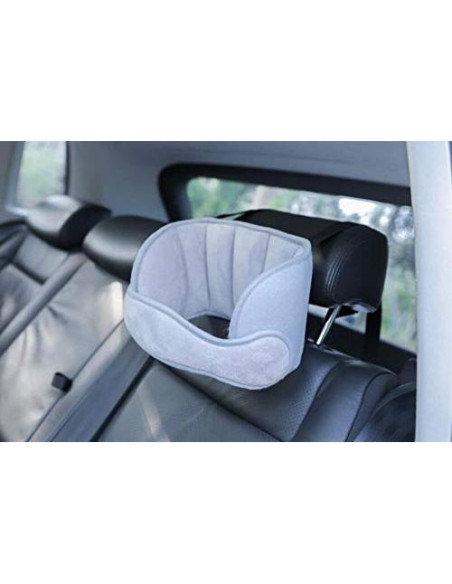 Soporte de Cabeza para Asiento de Auto Infantil Gris - Ajustable