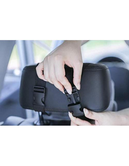 Soporte de Cabeza para Asiento de Auto Infantil Gris - Ajustable