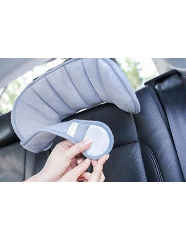 Soporte de Cabeza para Asiento de Auto Infantil Gris - Ajustable