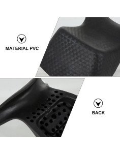 Cojín de Reposacabezas Beaupretty para Lavabo Negro 20x21cm 2