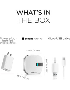 Sensibo Air PRO Controlador Inteligente de AC y Calidad de Aire 2