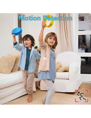 Cámara de Seguridad XISRU 1080P con 64GB Detección Movimiento