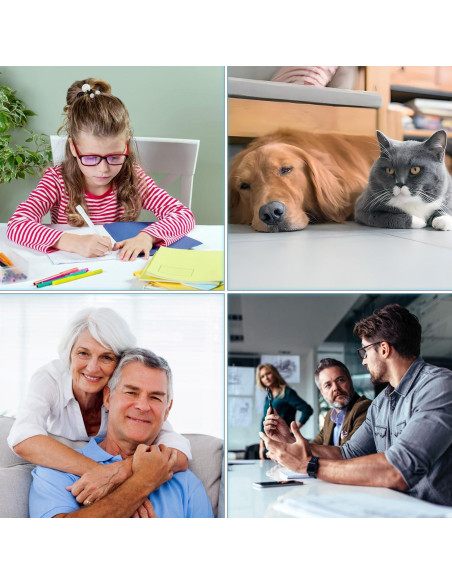 Cámara de Seguridad XISRU 1080P con 64GB Detección Movimiento