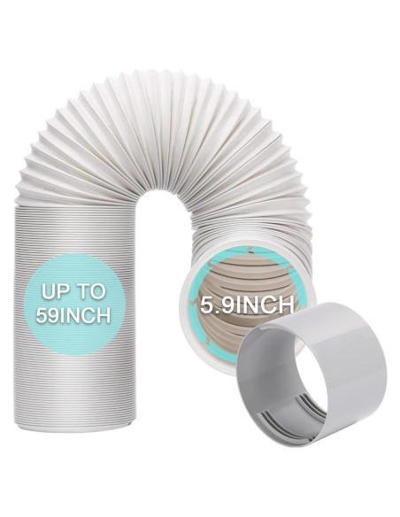 Manguera de Aire Acondicionado Portátil HOXHA 15,24 cm