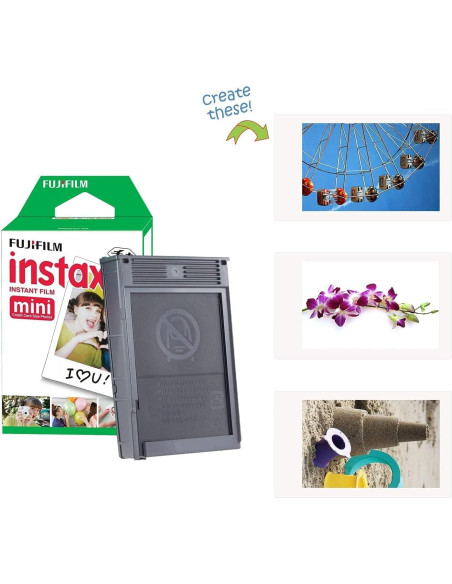 Cámara Instantánea Fujifilm Instax Mini 11 Rosa + 40 Películas