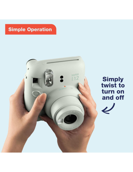 Cámara Instantánea Fujifilm Instax Mini 12 - Azul Pastel