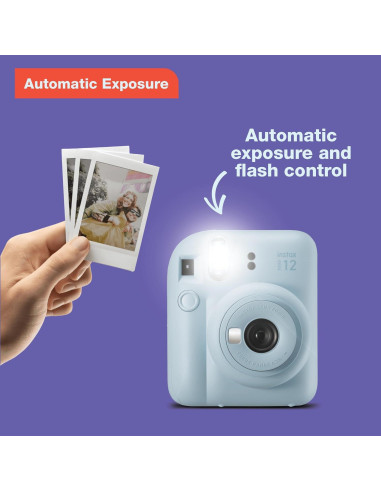 Cámara Instantánea Fujifilm Instax Mini 12 - Azul Pastel