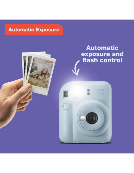 Cámara Instantánea Fujifilm Instax Mini 12 - Azul Pastel
