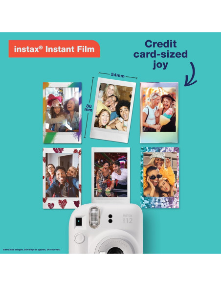 Cámara Instantánea Fujifilm Instax Mini 12 - Azul Pastel