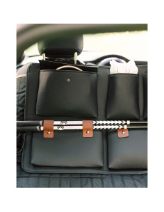 Organizador de Asiento de Coche Owleys Eco-Cuero 69.85x48.26cm 2