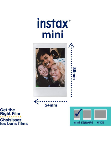 Cámara Instantánea Fujifilm Instax Mini 12 - Azul Pastel