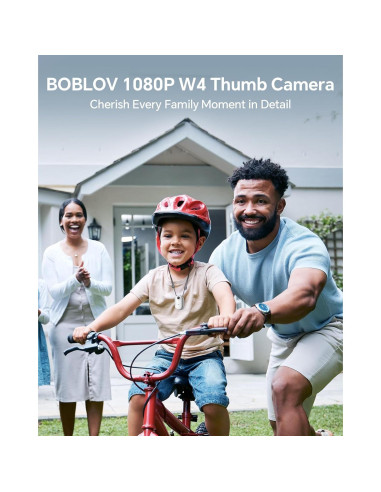 Cámara Corporal Mini BOBLOV W4 1080P 128GB Ligera