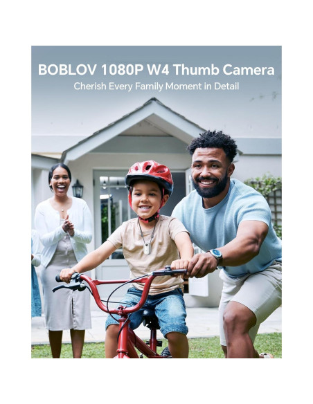 Cámara Corporal Mini BOBLOV W4 1080P 128GB Ligera